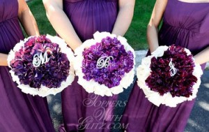 Bouquet Letters in Crystal