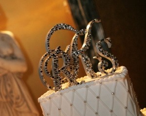 Monogram Cake Toppers