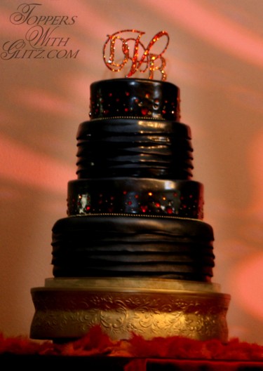 Monogram Cake Topper