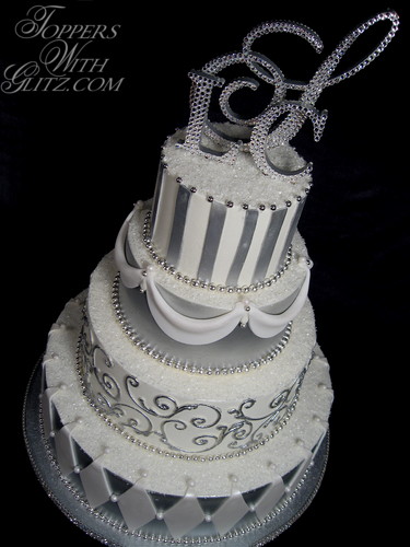 Monogram Cake Topper