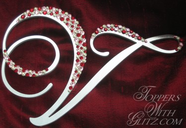 Monogram Cake Topper