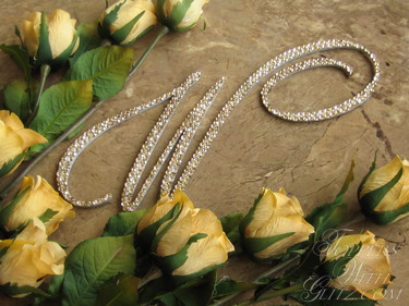 Single Initial Cake Topper