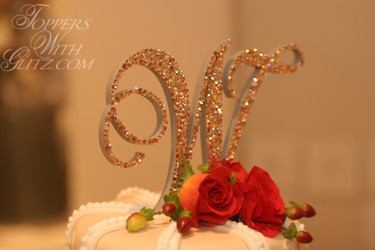 Initial Cake Topper