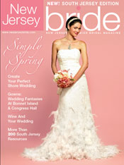 Toppers With Glitz in New Jersey Bride Magazine