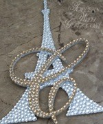 Custom Crystal Cake Topper